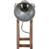 Stolna Namizna svetilka 25 W starinsko srebrna 30x17x40 cm E27, (21383621) | Shoptok.si