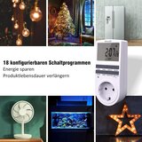 AWOOTSV 2x Digitalna časovna vtičnica z 18 programi | Shoptok.si