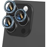 Avizar kamera iz kaljenega stekla za iphone 16 pro trdota 9H proti praskam, modra, (5000017596) | Shoptok.si