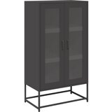 Maison Chic Visoka Komoda - Predalnik črna 68x39x123 cm Jeklo, (21715961) Cene