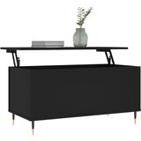  Stolić za kavu crni 90 x 44,5 x 45 cm od konstruiranog drva | Eponuda.ba