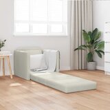Krevet na razvlačenje Krema 74 x 77 x 81 cm Baršun | Eponuda.com