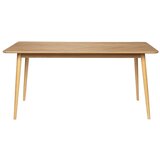 White Label Jedilna miza v hrastovem dekorju 90x180 cm Fabio – | Shoptok.si