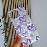  futrola holo heart za iphone 16 (6.1) ljubicasta | ePonuda.com