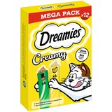 Dreamies Creamy Snacks - Mačja metvica i sir (84 x 10 g) | shoptok.hr