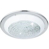 Eglo Acolla plafonjera/1, led, 16w, 1500lm, prom 370, krom/staklo/kristali | shoptok.hr