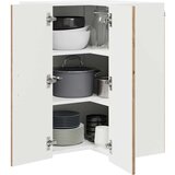 vidaXL Stenska kuhinjska omarica s polico Umetni hrast 57 x 57 x 80 cm | Shoptok.si