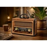  RX-BT89 retro prenosni radio z Bluetoothom, FM, USB, SD in TWS funkcijo | Shoptok.si