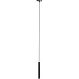 QAZQA Moderne hanglamp zwart voor railsysteem 1-fase - Slimline Keno Cene