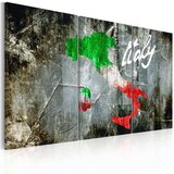  Slika - Artistic map of Italy - triptych 120x80 Cijene