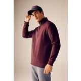 Defacto Comfort Fit Zippered Stand-up Collar Sweatshirt | Shoptok.si