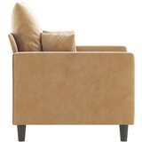  Fotelja smeđa 60 cm baršunasta | shoptok.hr