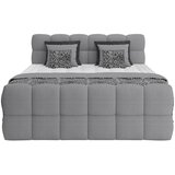 Premium Living Postelja Boxspring Brisbane, Siva, 140x200 | Shoptok.si
