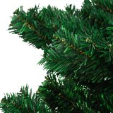  Spiralno osvijetljeno božićno drvce s posudom zeleno 120 cm PVC | shoptok.hr