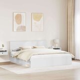  okvir za krevet bijelo 180 x 200 cm čvrsto borovo drvo | shoptok.hr