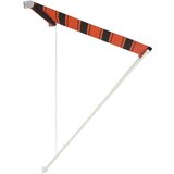  Zložljiva tenda 300x150 cm oranžna in rjava, (20609417) | Shoptok.si