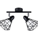 Nice Lamps črna stropna svetilka ø 10 cm varpu – Cene