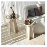 Hanah home Club set stolova Luna, 2 dijela, krem | Eponuda.ba