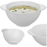 KADAX skleda 500 ml za juho, boršč, ramen, skleda za bujon, steklo, bela, (5000355835) | Shoptok.si