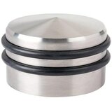  Stoper za vrata (Ø x V: 63 x 40 mm, Srebrna-crna) Cijene