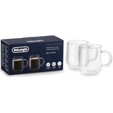 DeLonghi Set šolja za kafu DLSC327, 2 komada, Providni u
