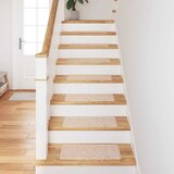  Podloge protiv klizanja za stepenice 15 kom. 60 x 25 cm Krema | shoptok.hr