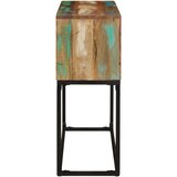  Konzolni stol 120 x 30 x 75 cm od masivnog obnovljenog drva | shoptok.hr