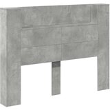  Uzglavlje Betonski sivi 140 x 16,5 x 103,5 cm Konstruirano drvo | shoptok.hr
