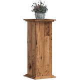  Stalak za biljke boja starog drva 33 x 33 x 80 cm drveni | shoptok.hr