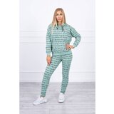 Kesi Set with print dark mint Cijene