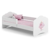 Kobi Furniture Fala - enojna postelja 140x70 z grafiko, ograjo in vzmetnico, (20630360) Cene