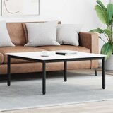  Kava Stol Bijelo 100 x 100 x 45 cm Čvrsto borovo drvo | Shoptok.si
