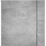  Komoda Betonska siva 67 x 34,5 x 75 cm Konstruirano drvo Slike