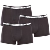 Gant 3PACK Men's Boxers Black Cene
