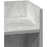  Pomoćni stolić s policom siva boja betona 25,5x27x60 cm | Eponuda.com