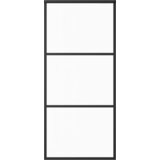  Klizna vrata s priborom ESG staklo i aluminij 90 x 205 cm | shoptok.hr