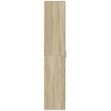  Visoka komoda hrasta sonome 70x35x180 cm od konstruiranog drva | shoptok.hr