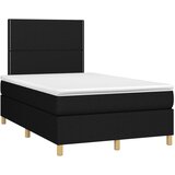  The Living Store Box spring postelja z vzmetnico črna 120x190 cm blago - Box Spring Postelja, (21498228) | Shoptok.si