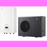 LG Monoblok HM091HF.UB40 + HN1639HC.NK0 hidro enota z grelcem, Toplotna črpalka 9kW (R290) 1 fazna - u