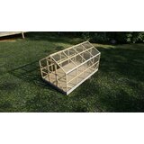  Drveni plastenik CASA L 2.6m x 4m, polykarbonat 4mm | shoptok.hr