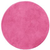 Jotex Rožnata okrogla preproga ø 160 cm Coral – u