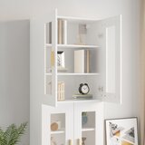 Viseći zidni ormarić bijeli 69,5 x 34 x 90 cm | shoptok.hr