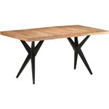  Blagovaonski stol 160 x 80 x 76 cm od masivnog bagremovog drva | shoptok.hr