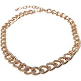 Urban Classics Accessoires Comet Crystal Necklace gold cene