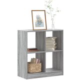 vidaXL Knjižna omara siva sonoma 68,5x32x75 cm inženirski les Cene