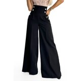 Numoco Elegant wide trousers with a high waist | Shoptok.si