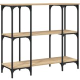  Konzolni stol boja hrasta sonome 102x35x90 cm konstruirano drvo | shoptok.hr