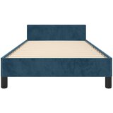  Okvir za krevet bez madraca tamnoplavi 80x200 cm baršunasti | shoptok.hr