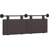  Držeće uzglavlje Zidne Tamno smeđa 130 x 55 x 5 cm tkanina - Tamno smeđa 120 cm bez LED svjetla | shoptok.hr