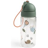 Done By Deer steklenička Tiny trails s slamico 350 ml green 1066233 u